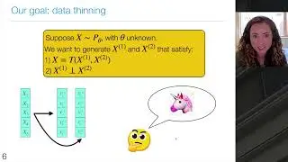 Daniela M. WITTEN, University of Washington, United States: Data thinning and its applications