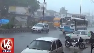 Phethai Cyclone Effect: Rainfall Continues In Andhra Pradesh | V6 News