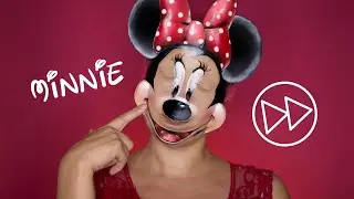 Minnie Mouse Makeup Tutorial (fast forward)
