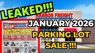 Harbor Freight January Sale Leaked Before Official Date!
