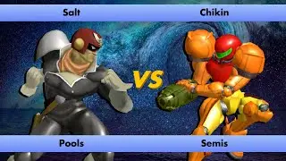 EVENT HORIZON - Salt (Falcon) vs Chikin (Samus) | Melee Pools WSF