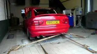 Powerchips - Ford Escort GTI 2.0 on Dyno