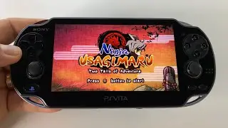 Ninja Usagimaru: Two Tails of Adventure | PS Vita handheld gameplay