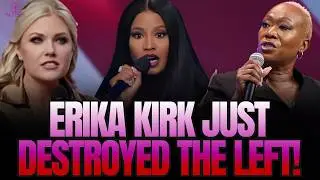 Trump Gains Support After Rapper Nicki Minaj Endorses Trump at TPUSA Event with Erika Kirk!