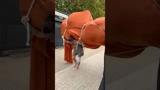 GDIF Greenwich and Docklands International Festival #gdif #greenwich #puppet #performance #gymnast