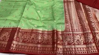 Pure handloom paper silk pattu👈|chiniya pattu|rw mango pattu|semi gadwal👌|mashru satin|semi kanchi✨🥻