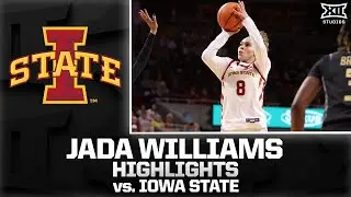 Jada Williams Highlights vs. UCF | 2025-26 Big 12 Women's Basketball