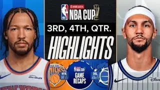 KNICKS VS. MAGIC 2nd half replay highlights Dec 13,2025