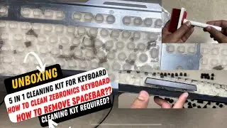 GLV 5 in 1 Cleaning Set | Unboxing and Review | How to clean Zebronics Transformer Keyboard | ₹ 100
