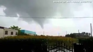 FUNNEL CLOUD NORTH ITALY 13/09/2015