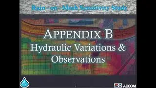 Rain on Mesh Sensitivity Study: Details on Hydraulic Variations (App B)
