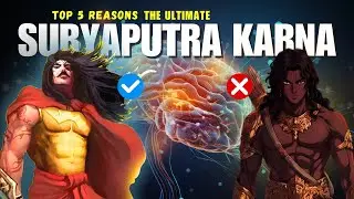 Why Our Brain LOVES Karna More Than Arjuna | #Neuroscience Proof #mahabharat #karna #education