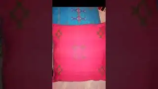 Moroccan Cactus Silk Pillow |Africain pillow | handmade pillow