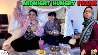 MIDNIGHT HUNGRY PRANK | Ep 795 | Family Comedy Vlog | Aayu and Pihu Show