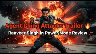 Agent Ching Attacks Trailer Review 🔥 | Ranveer Singh in Power Mode