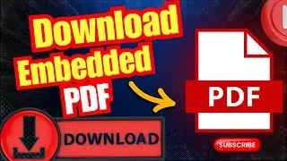 how to download embedded pdfs from any website easily