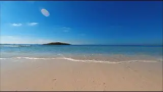 Mejores playas de Mallorca: Caminata desde Sa Rapita - Es Trenc - Ses Covetes - Es Carb&oacute;. HD 4k.