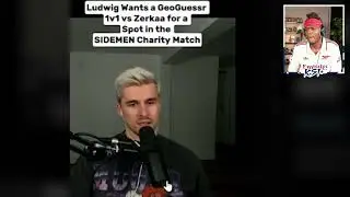 KSI Reacts To Ludwig's Charity Match Beef?! #shorts