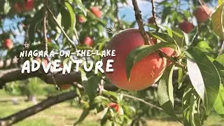 weekend vlog 🍓 niagara-on-the-lake | peach picking & aritzia haul