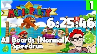 Mario Party All Boards Speedrun (Normal/N64) | 6:25:46 (PB)