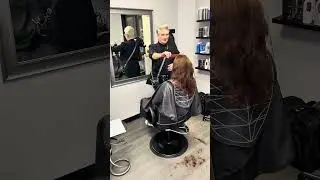 Donna Bell Hair Mastery: Long Layered hair cut #layeredhair #hair #taperedcut