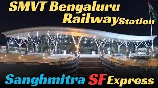 Sanghmitra SP Express || SMVT Bengaluru To Danapur Train Journey & Food Review