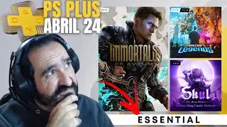 JOGOS PS PLUS ABRIL 2024 - LISTA OFICIAL!!! Opini&atilde;o sincera! :/