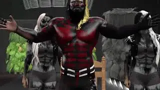 WWE2K17: Nyxx Straight Jacket Supermodel Mix.