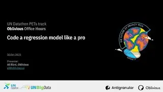UN Datathon 2023 - Oblivious Office Hours - Code a regression model like a pro