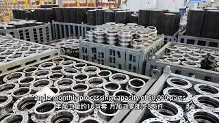 Workshop No. 2- Electric Hoist Gear Intelligent Manufacturing Workshop-Henan Mine Crane
