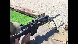 Ruger Precision Rifle, SilencerCo Harvester Evo Supersonic vs Subsonic 308 sound test