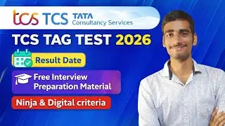 TCS TAG Test 2026 Result Date | Ninja & Digital Criteria | Free Interview Prep