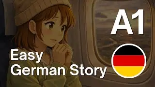 German for Beginners (A1) | Arrival in Germany (Slow German Story)