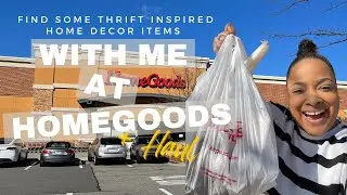 HomeGoods Shop With Me 2023  |  Thrift Inspired Home Decor