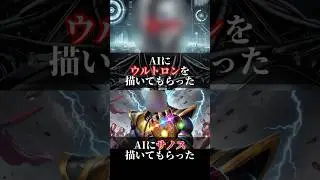 【AIまとめ】ウルトロン、サノスをAIに描いてもらった！ #marvel #マーベル #mcu #ai #shorts