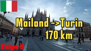 Unsere längste Etappe! MAILAND-TURIN 170KM - Tour de Sanremo - Folge 5