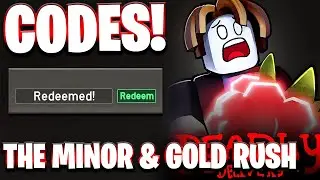 NEW! ALL THE MINOR & GOLD RUSH UPDATE CODES FOR DEADLY DELIVERY! ROBLOX DEADLY DELIVERY CODES