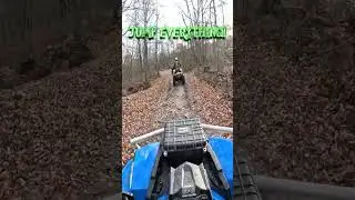 Got to jump everything!! - Can Am Renegade 1000xxc - Polaris scrambler 850 XP - Lost trails PA