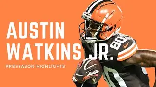 Austin Watkins Jr. || NFL Preseason Leading Receiver || 2023 NFL Preseason Highlights