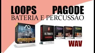 Loop de Bateria e Percuss&atilde;o Pagode-MM02 - Pagode 2022
