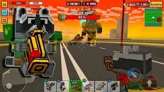 Only Raccoon with a Pipe in Raid - Pixel Gun 3D
