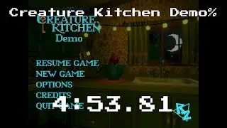 Creature Kitchen Demo Speedrun in 4:53.81