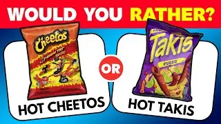 Pick One, Delete the Rest forever! 🍟❌ Junk Food Quiz