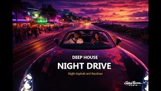 Night Asphalt and Basslines &ndash; Galaxy Raccoon Music | Deep House Night Drive