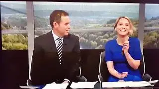 News Blooper - Slack Lining