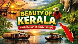 Beauty of Kerala | Kochi | Munnar | Thekkady | Alleppey | God's own country 