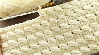 Muy hermoso ✅👌 Super Easy  Crochet Baby Blanket models #crochetbabyblanket #crochet #knitting