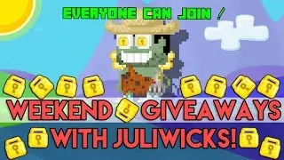 Weekend Giveaways with Juliwicks | Growtopia