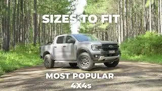 LOADED GUNBARREL 1675kg Load-Rated 4x4 Wheel