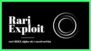 2600 ETH слито &mdash; Rari Capital Exploit